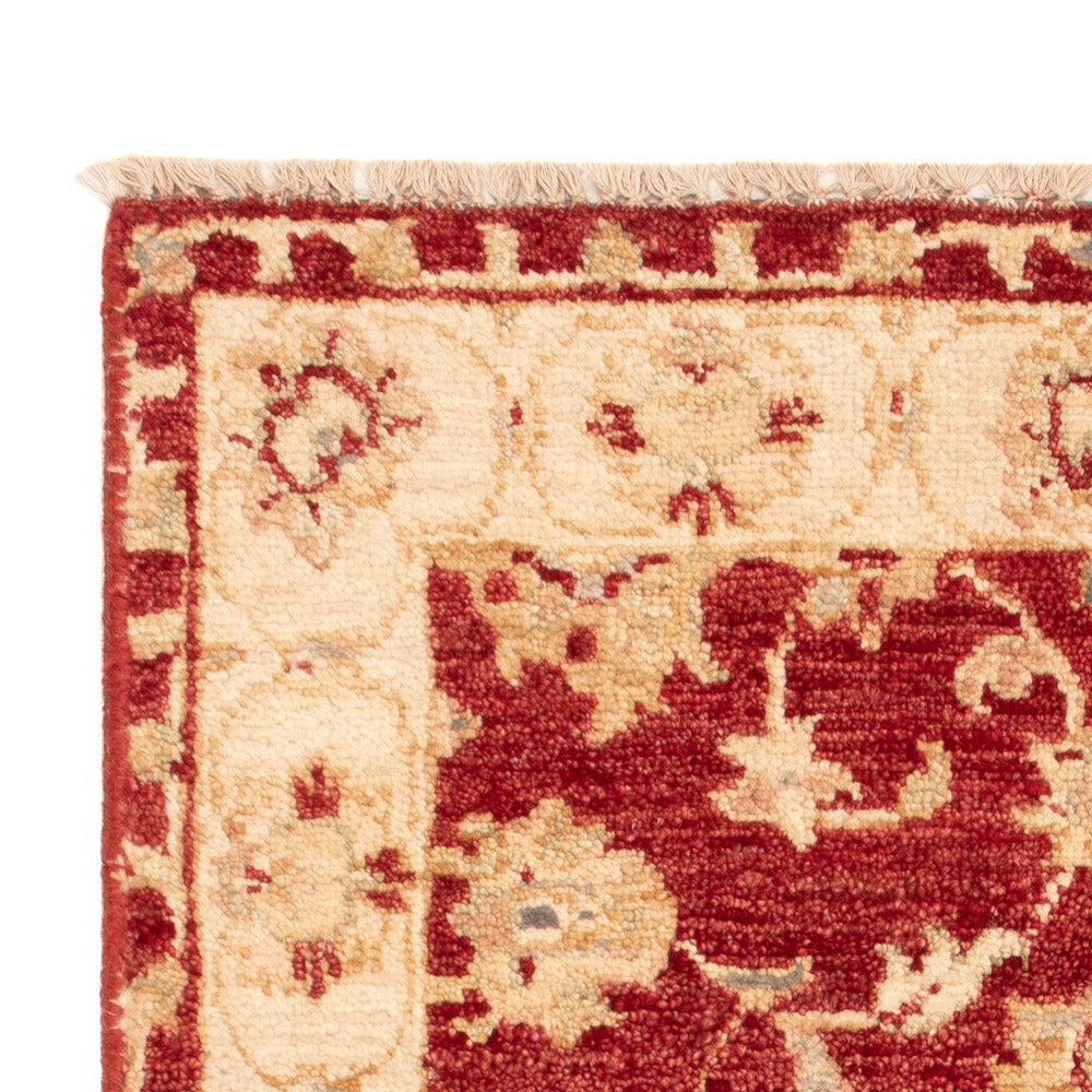 Tapis Ziegler - 90 x 60 cm - rouge bordeaux