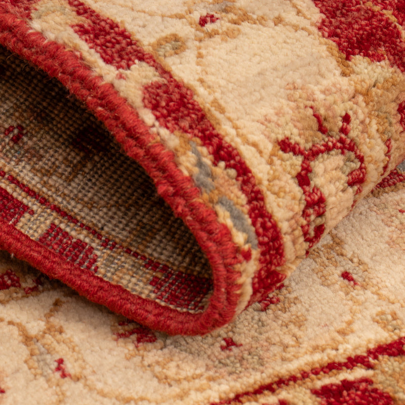 Tapis Ziegler - 90 x 60 cm - rouge bordeaux