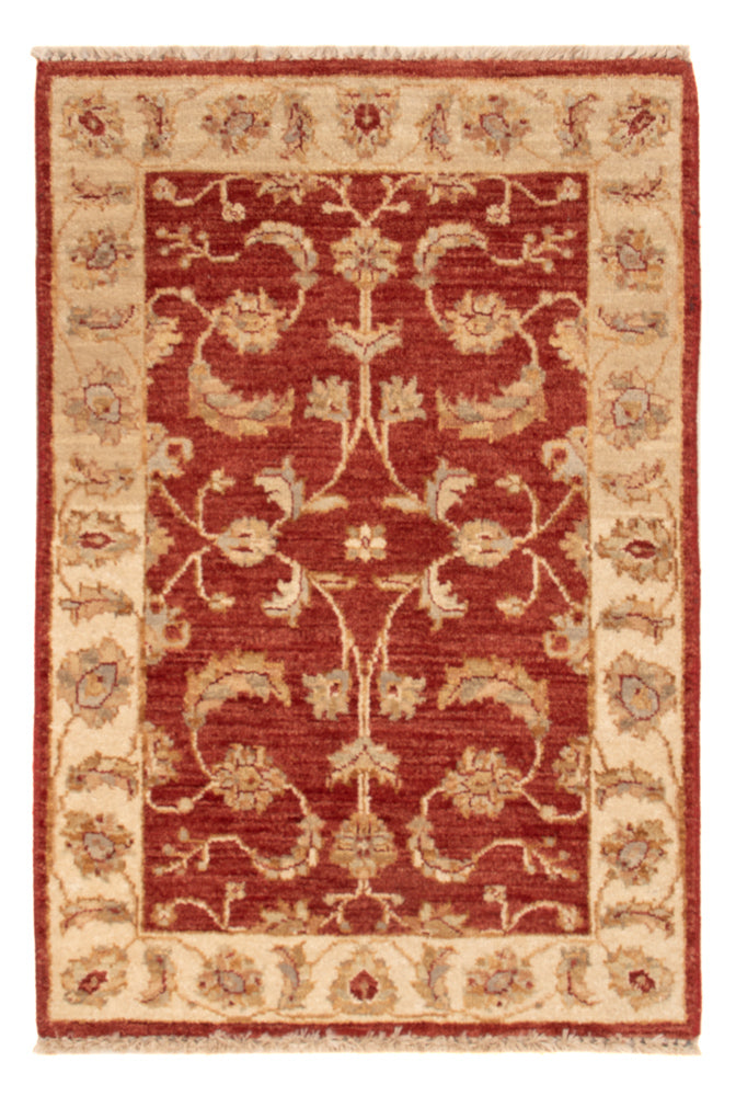 Tapis Ziegler - 90 x 60 cm - rouge bordeaux