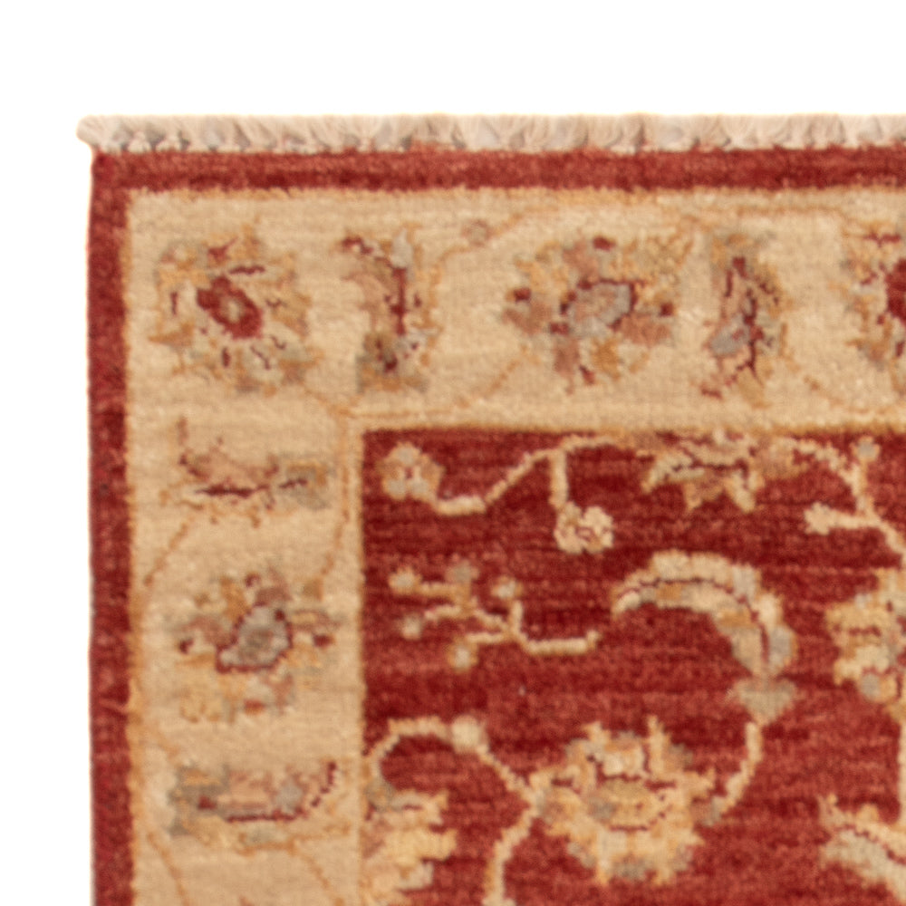 Tapis Ziegler - 90 x 60 cm - rouge bordeaux