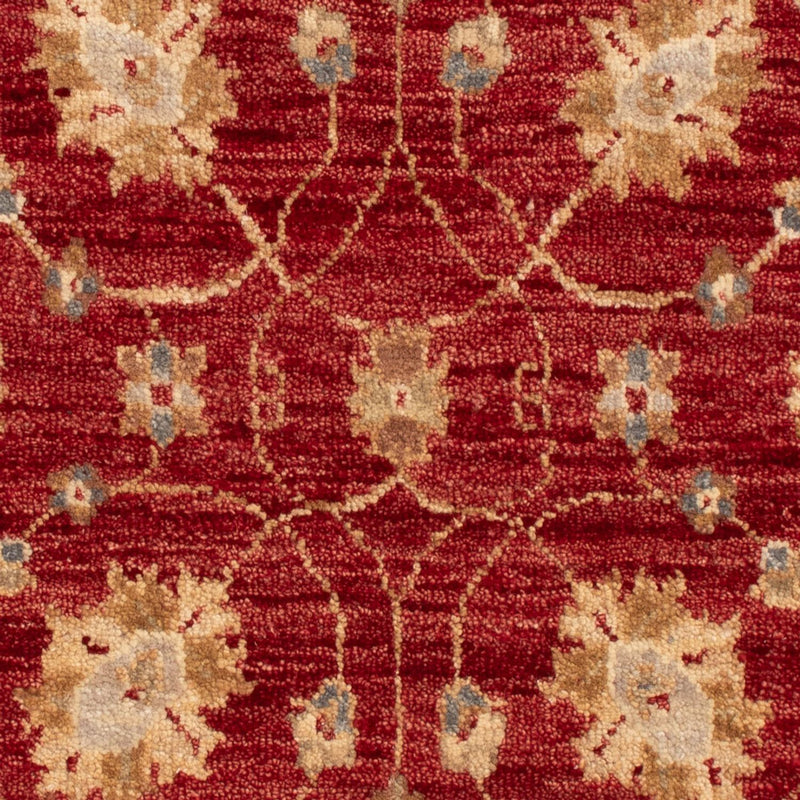 Tapis Ziegler - 90 x 60 cm - rouge bordeaux