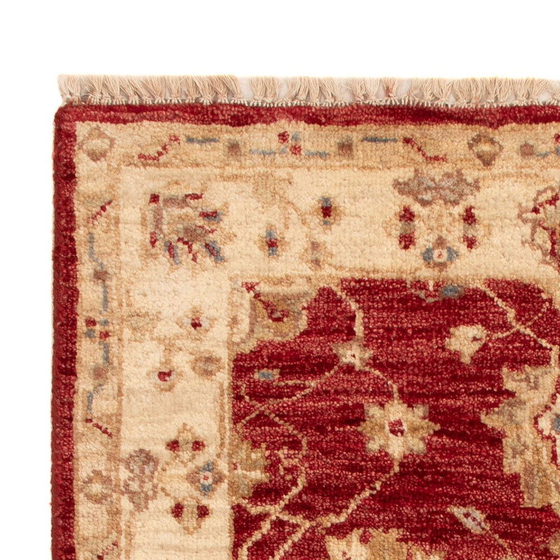 Tapis Ziegler - 90 x 60 cm - rouge bordeaux