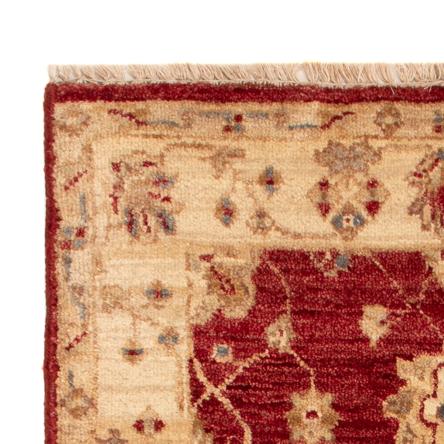 Tapis Ziegler - 90 x 60 cm - rouge bordeaux