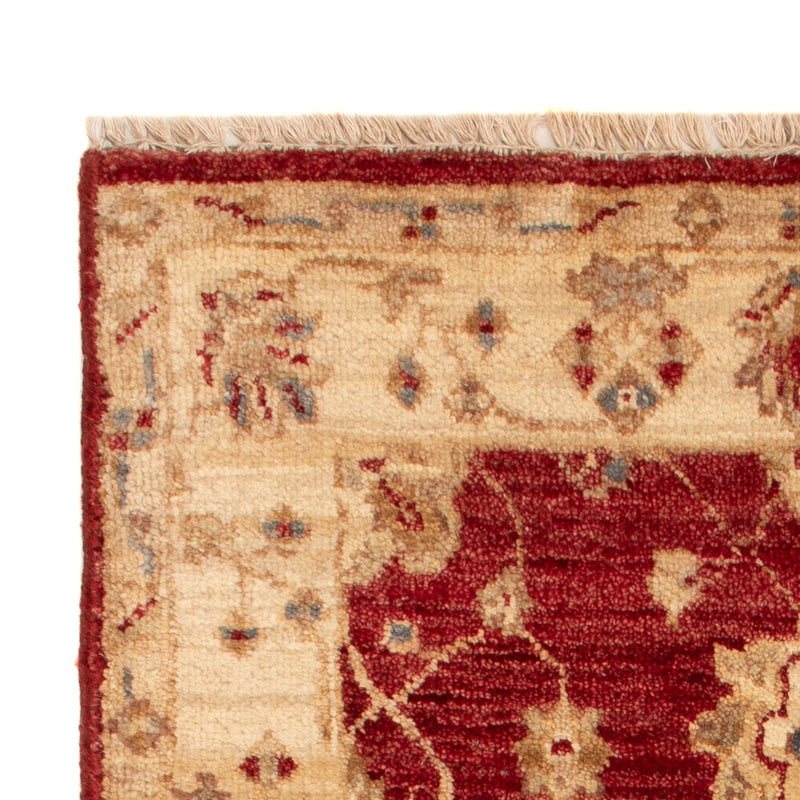 Tapis Ziegler - 90 x 60 cm - rouge bordeaux