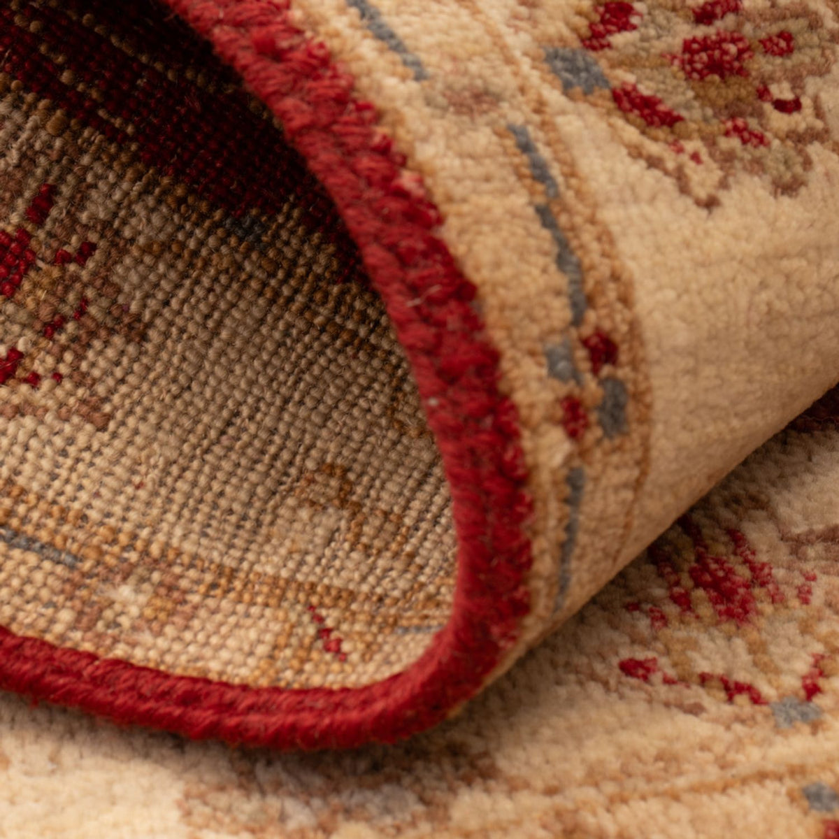 Tapis Ziegler - 90 x 60 cm - rouge bordeaux