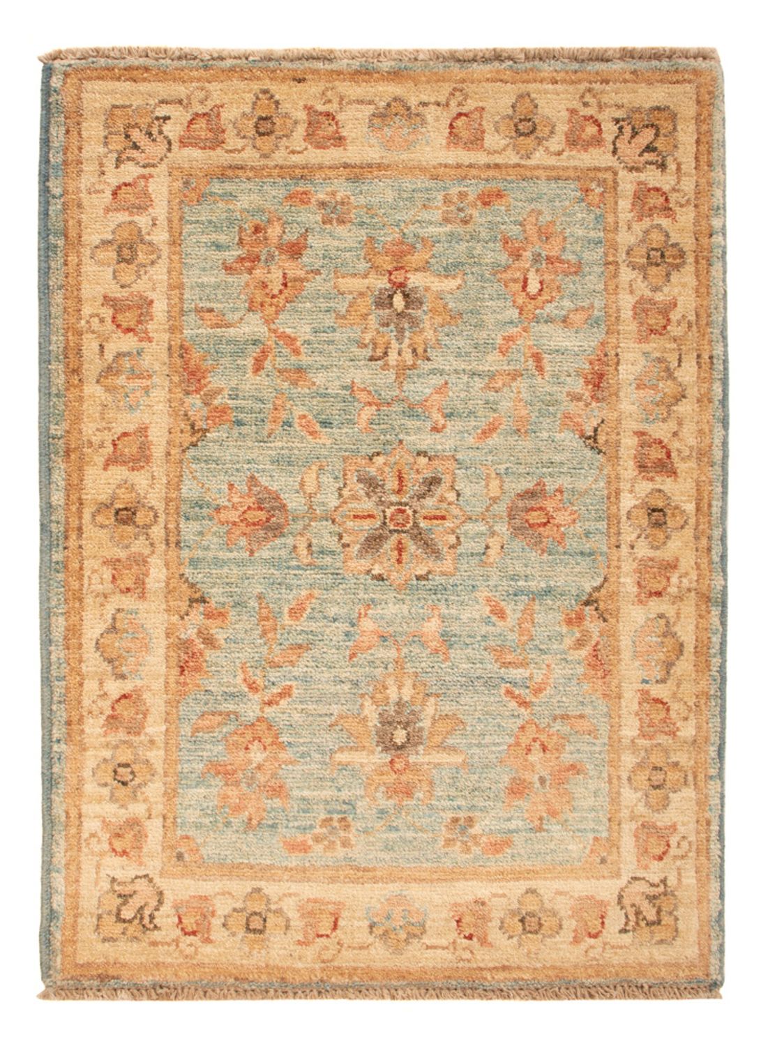 Tapis Ziegler - 74 x 53 cm - bleu clair