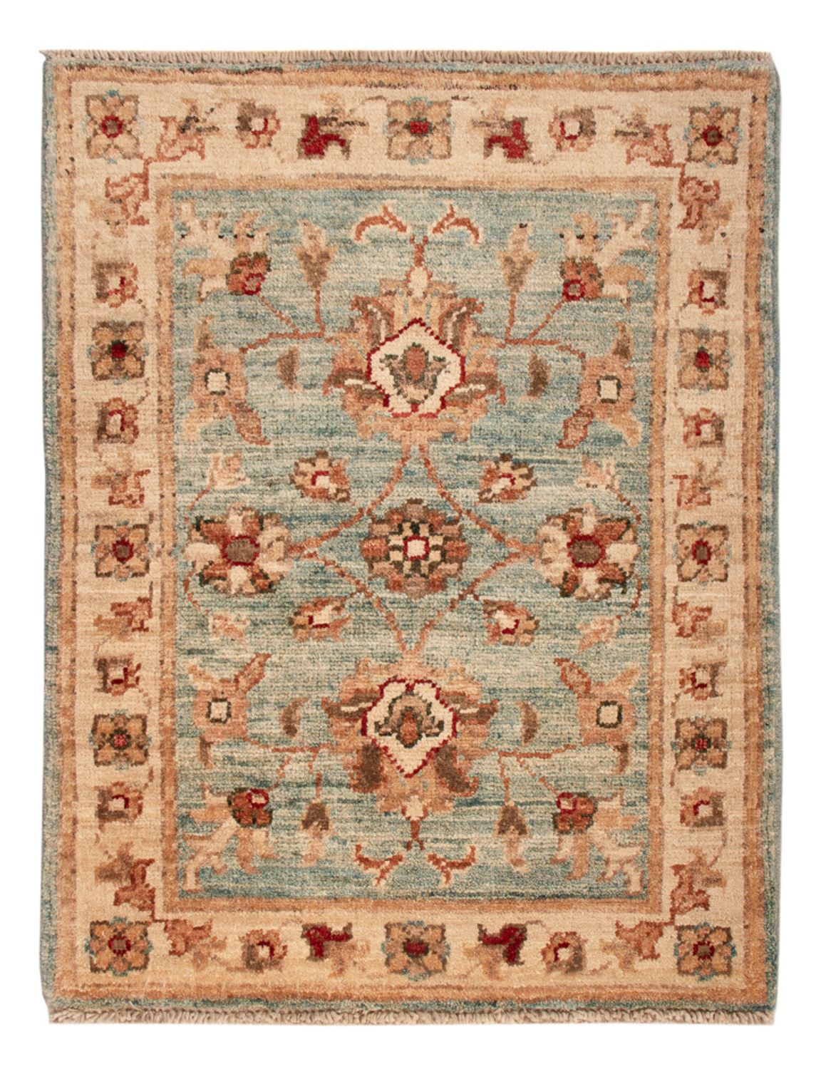 Tapis Ziegler - 69 x 54 cm - turquoise