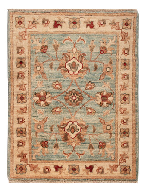 Tapis Ziegler - 69 x 54 cm - turquoise