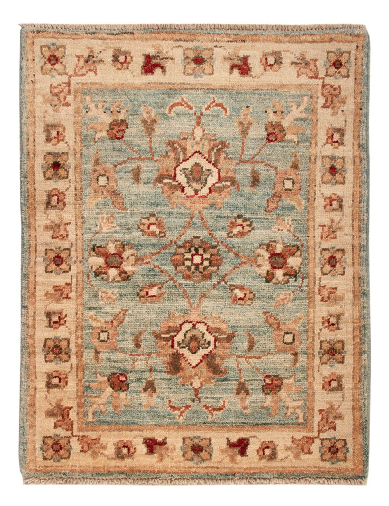 Tapis Ziegler - 69 x 54 cm - turquoise