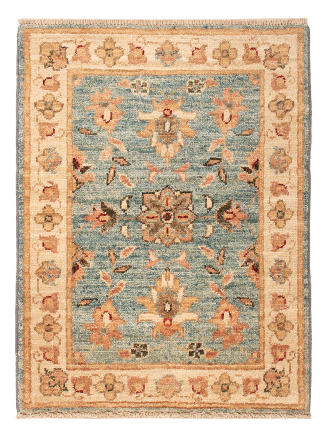 Tapis Ziegler - 67 x 50 cm - turquoise