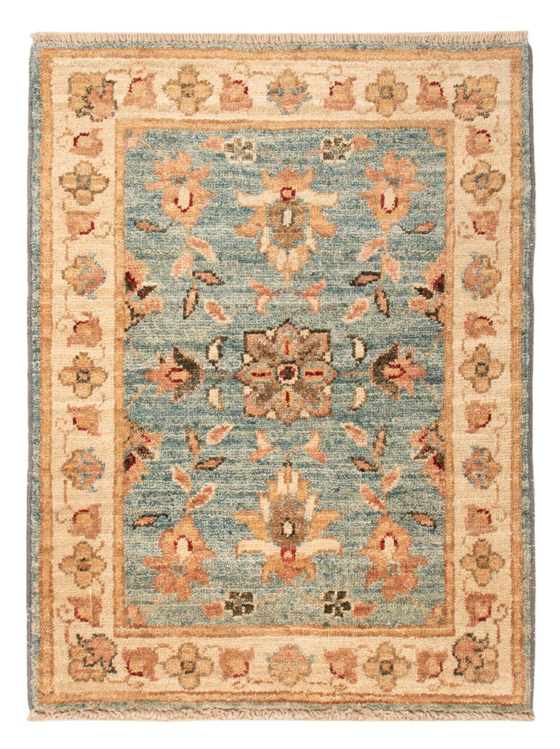 Tapis Ziegler - 67 x 50 cm - turquoise