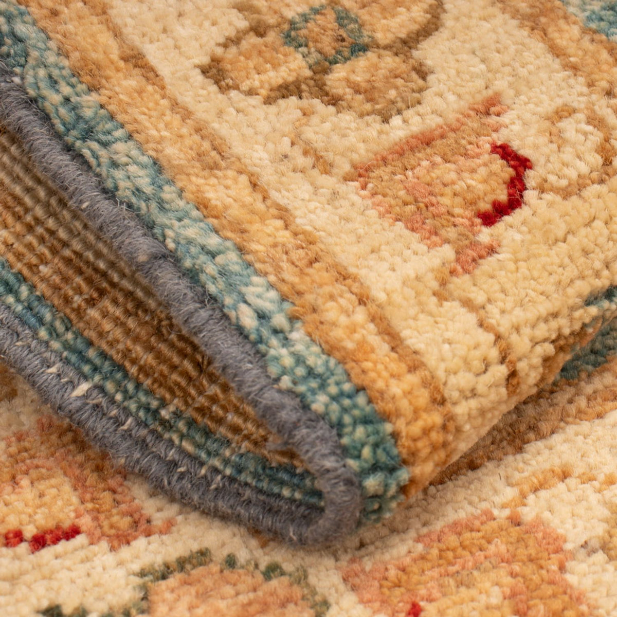 Tapis Ziegler - 67 x 50 cm - turquoise