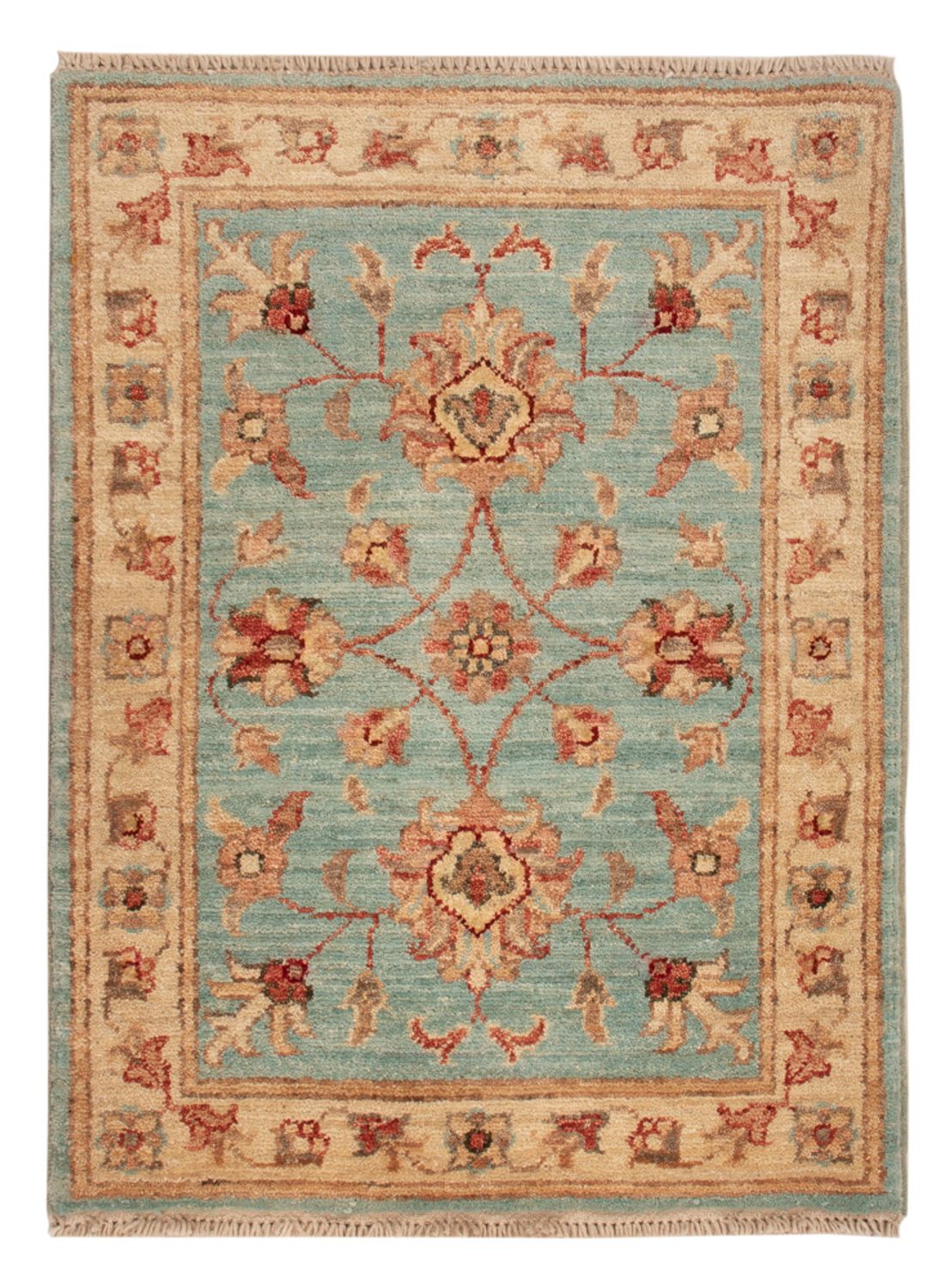 Tapis Ziegler - 71 x 53 cm - turquoise