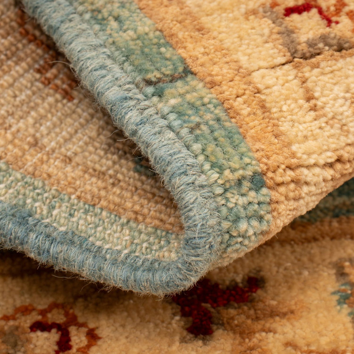 Tapis Ziegler - 69 x 51 cm - turquoise