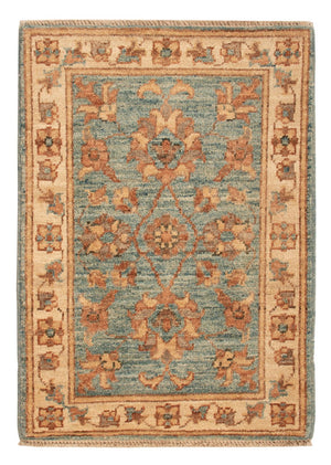 Tapis Ziegler - 73 x 52 cm - turquoise