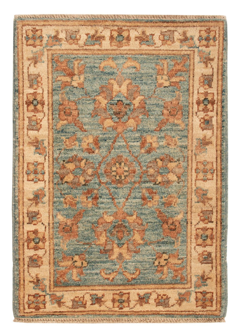 Tapis Ziegler - 73 x 52 cm - turquoise