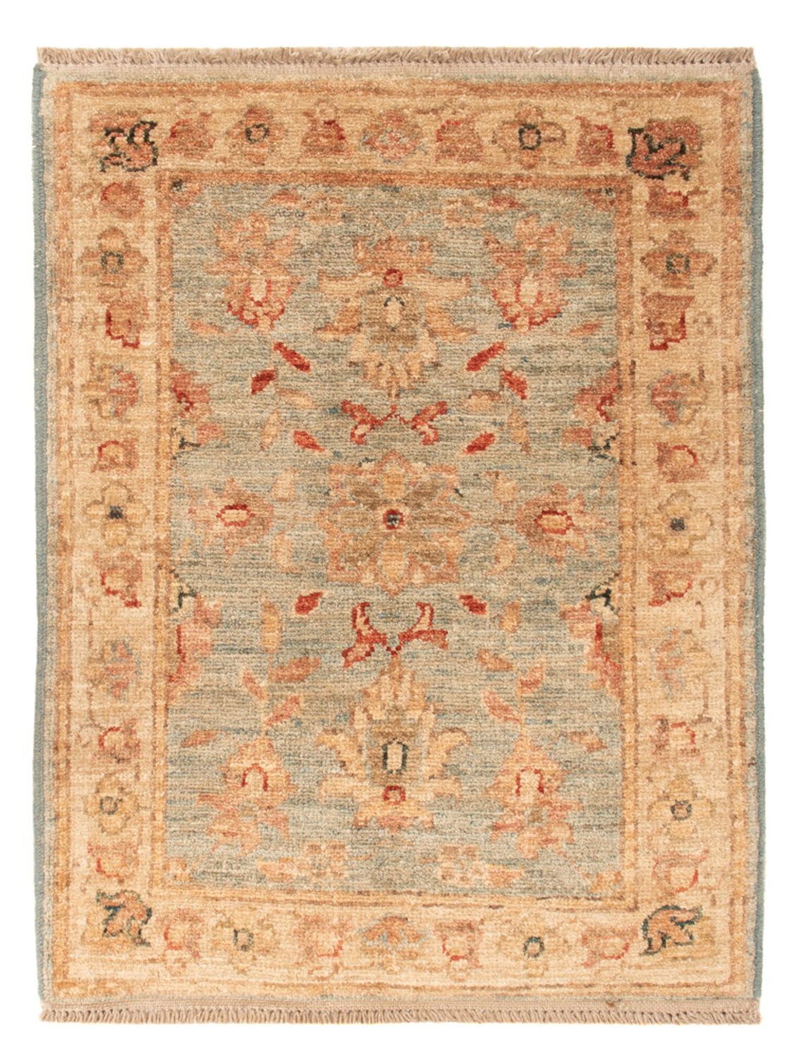 Tapis Ziegler - 67 x 50 cm - turquoise