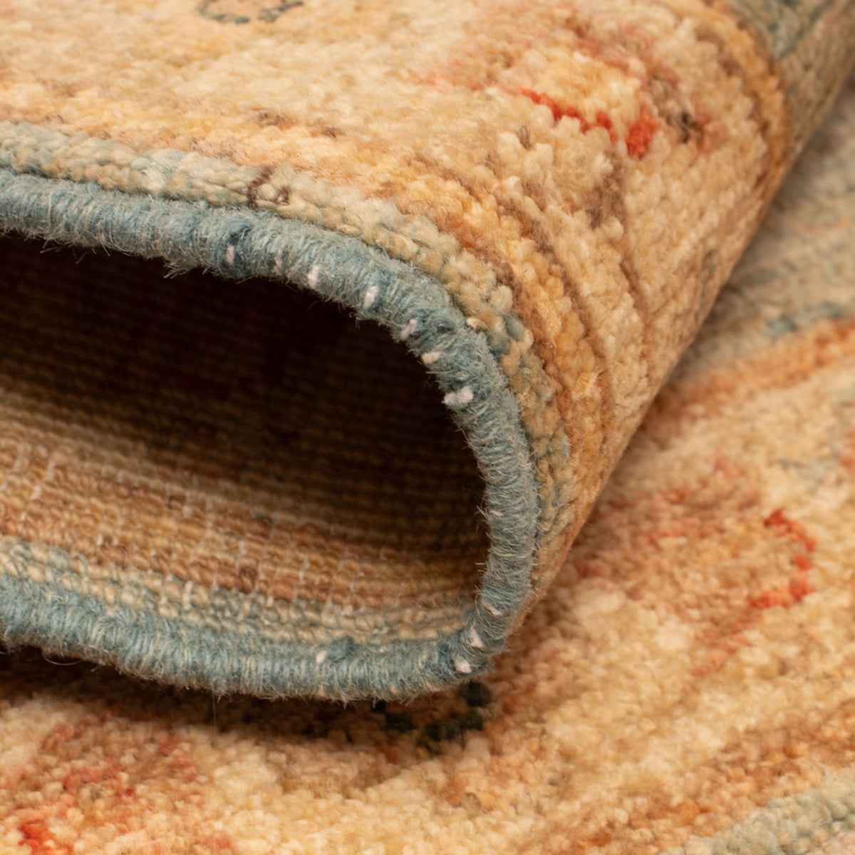 Tapis Ziegler - 67 x 50 cm - turquoise