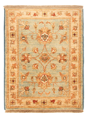 Tapis Ziegler - 66 x 50 cm - turquoise