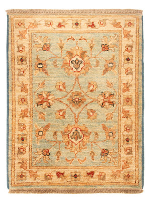 Tapis Ziegler - 66 x 50 cm - turquoise