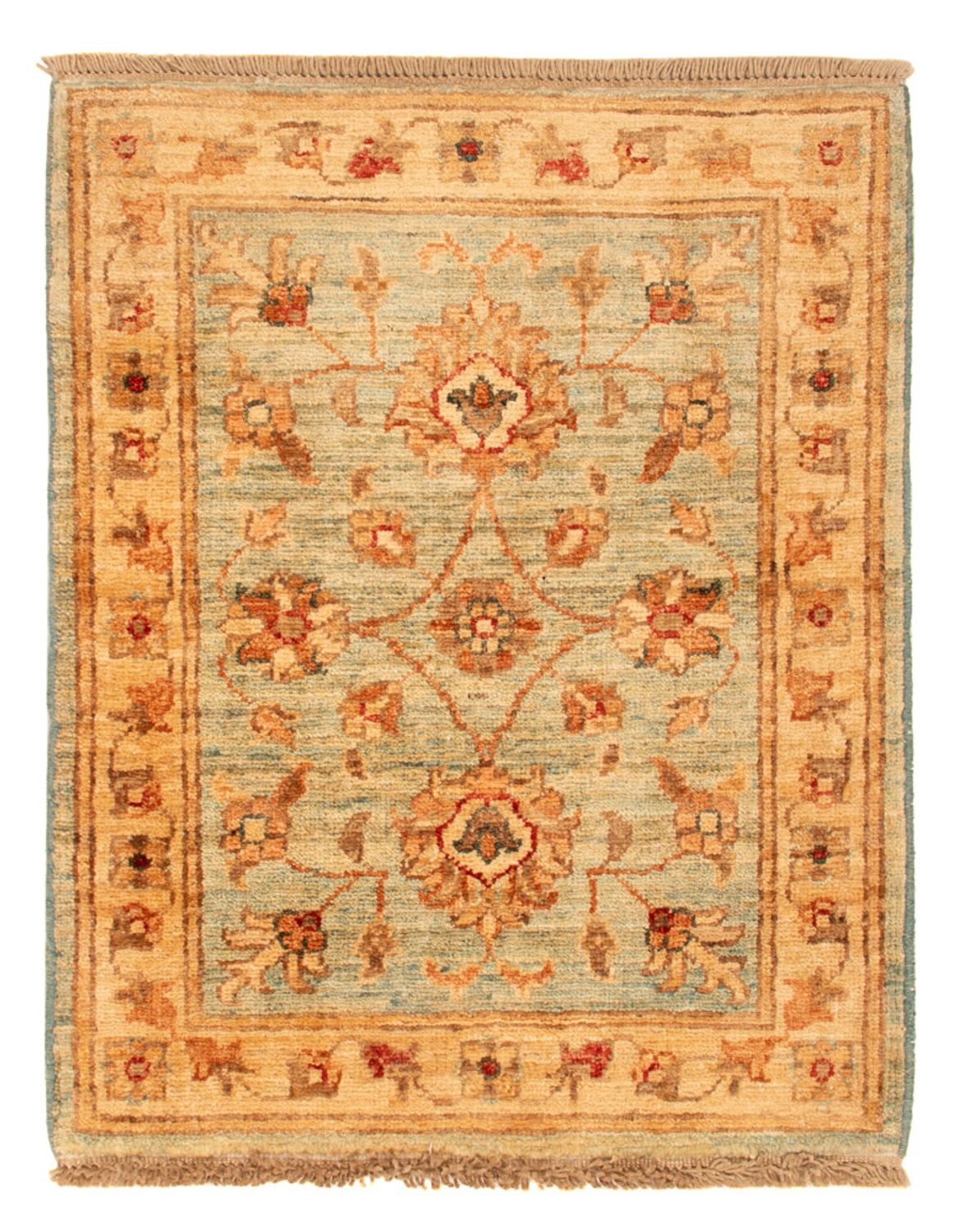 Tapis Ziegler - 64 x 48 cm - turquoise