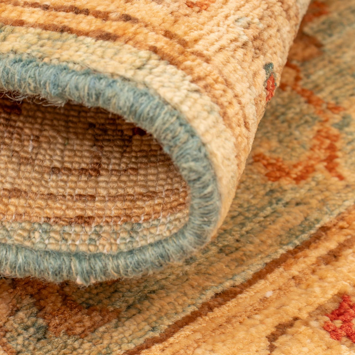 Tapis Ziegler - 64 x 48 cm - turquoise