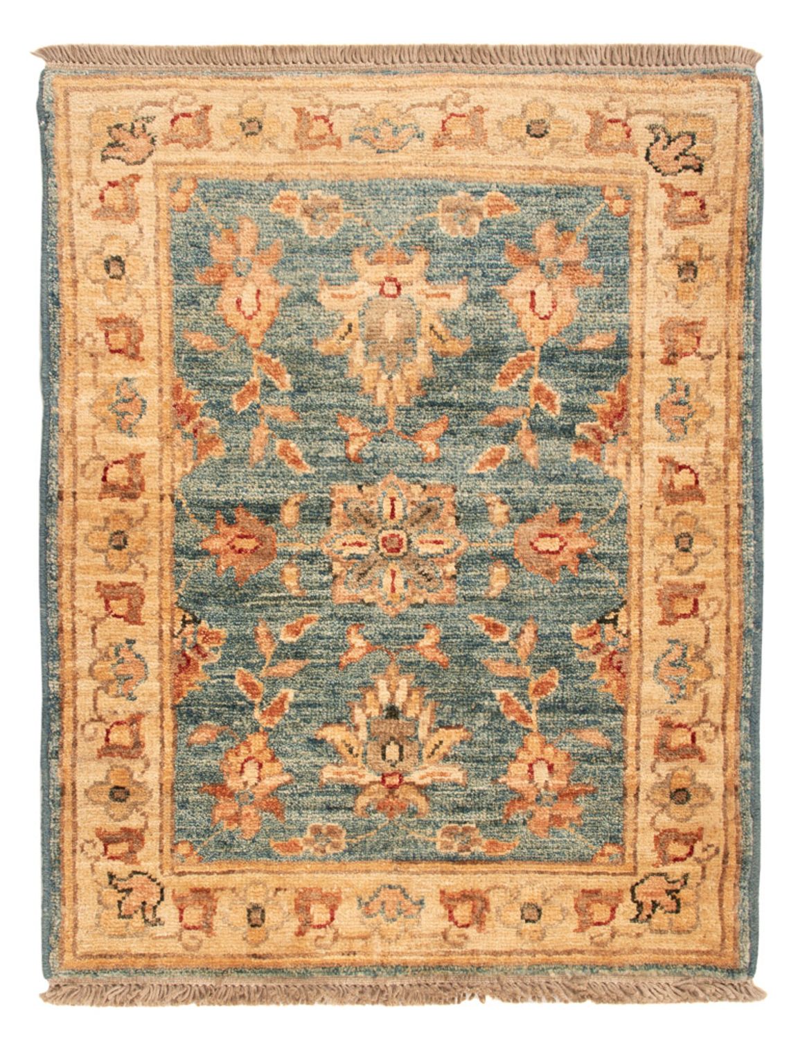 Tapis Ziegler - 67 x 52 cm - turquoise