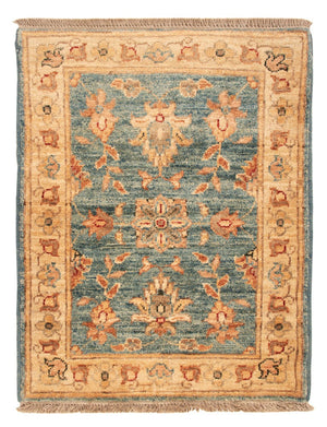 Tapis Ziegler - 67 x 52 cm - turquoise