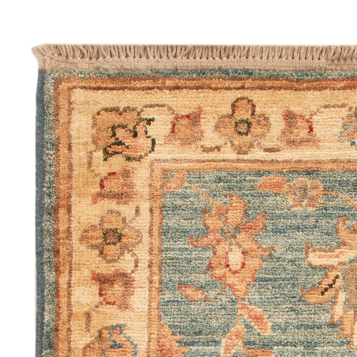 Tapis Ziegler - 71 x 55 cm - turquoise