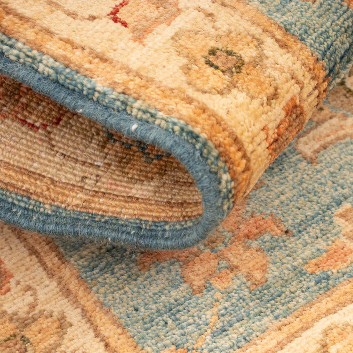 Tapis Ziegler - 71 x 55 cm - turquoise