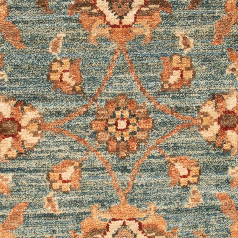 Tapis Ziegler - 70 x 52 cm - turquoise