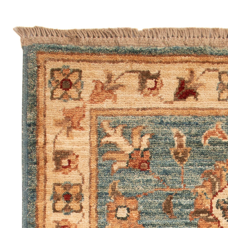 Tapis Ziegler - 70 x 52 cm - turquoise