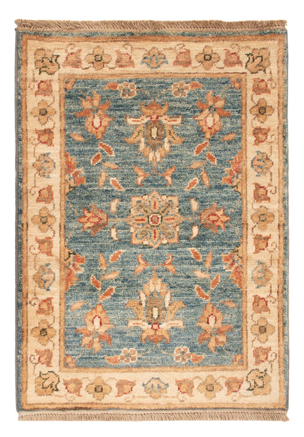 Tapis Ziegler - 69 x 50 cm - turquoise