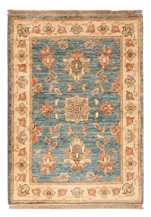 Tapis Ziegler - 69 x 50 cm - turquoise
