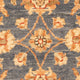 Tapis Ziegler - 70 x 54 cm - bleu pétrole