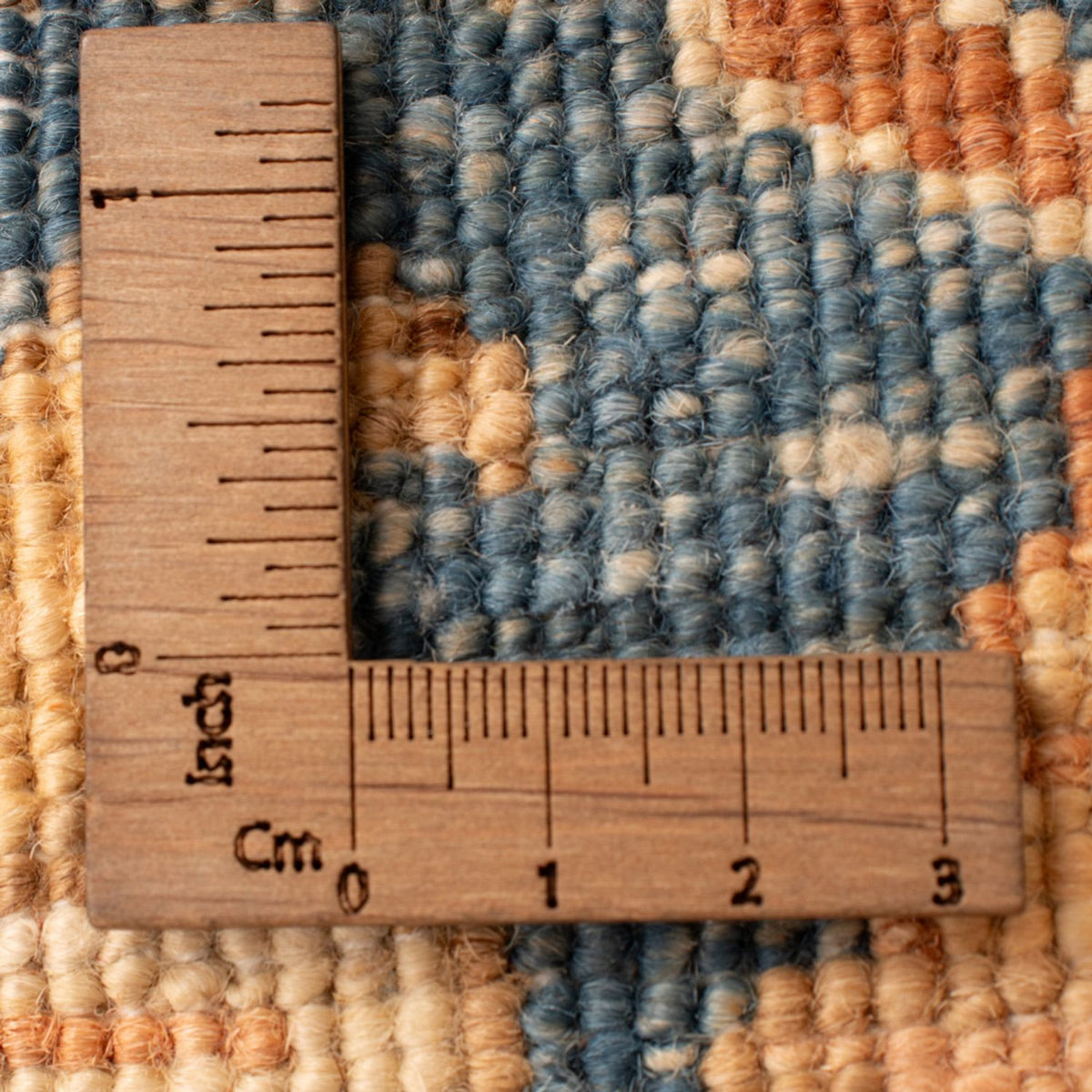 Tapis Ziegler - 67 x 50 cm - bleu pétrole