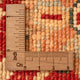 Tapis Ziegler - 68 x 51 cm - rouge