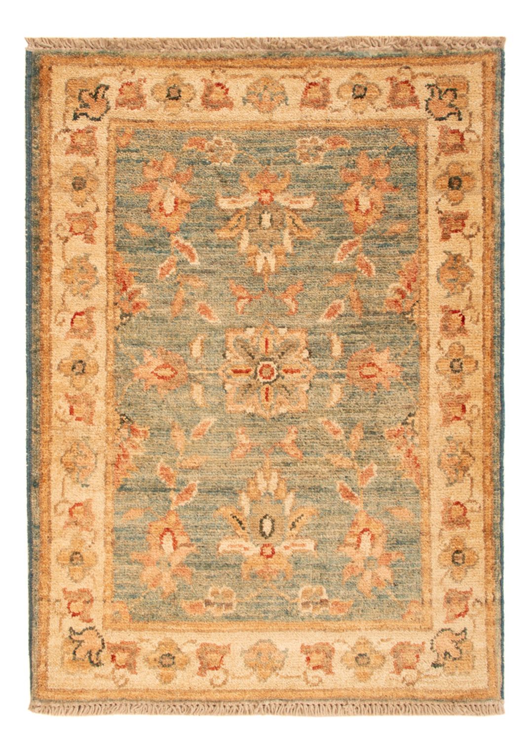Tapis Ziegler - 71 x 52 cm - turquoise