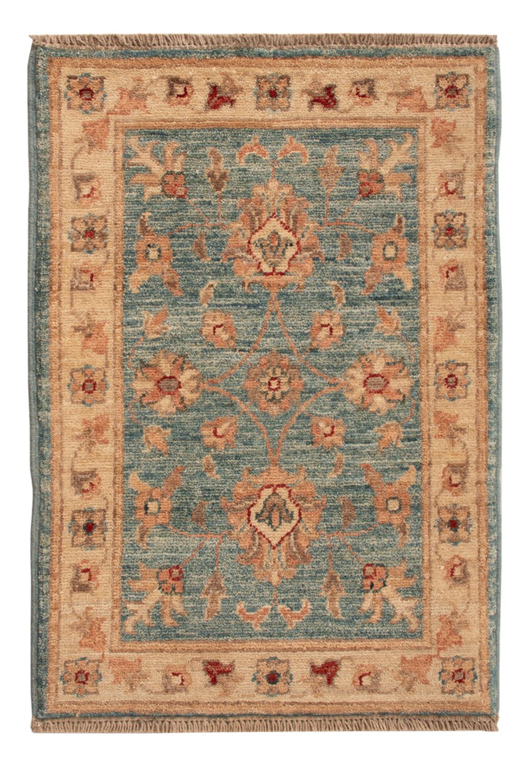 Tapis Ziegler - 70 x 50 cm - bleu