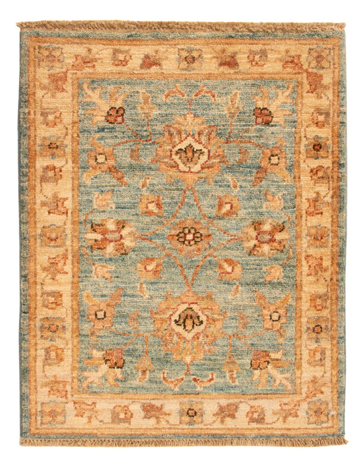 Tapis Ziegler - 68 x 53 cm - turquoise