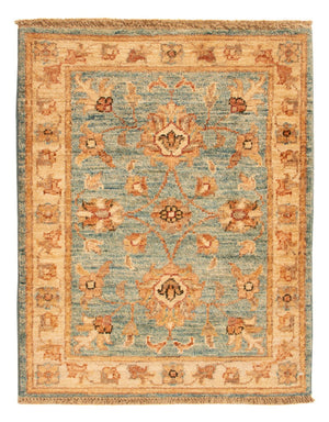 Tapis Ziegler - 68 x 53 cm - turquoise