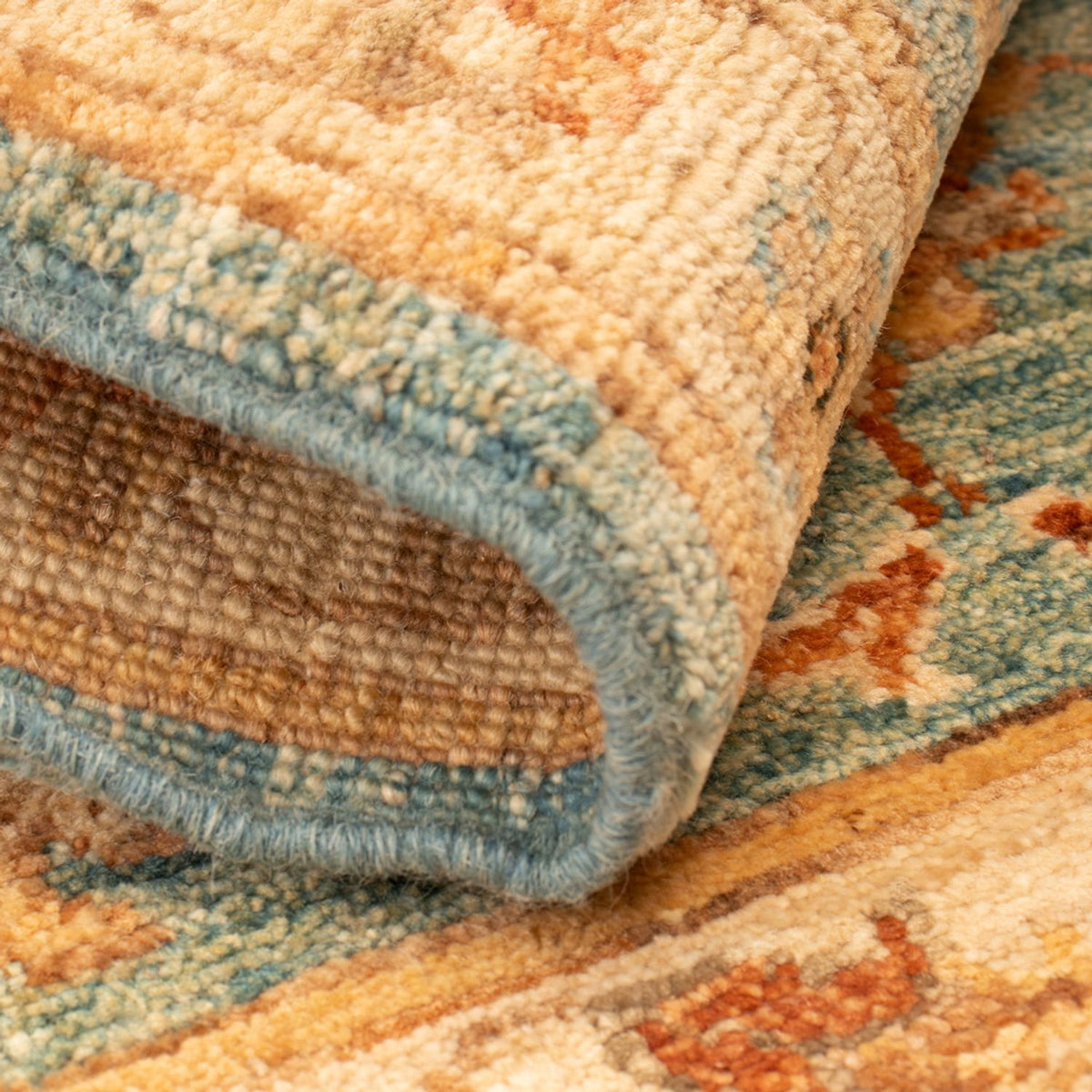 Tapis Ziegler - 68 x 53 cm - turquoise