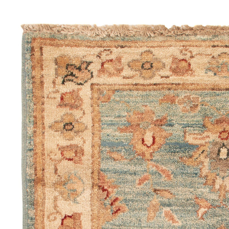 Tapis Ziegler - 65 x 55 cm - turquoise