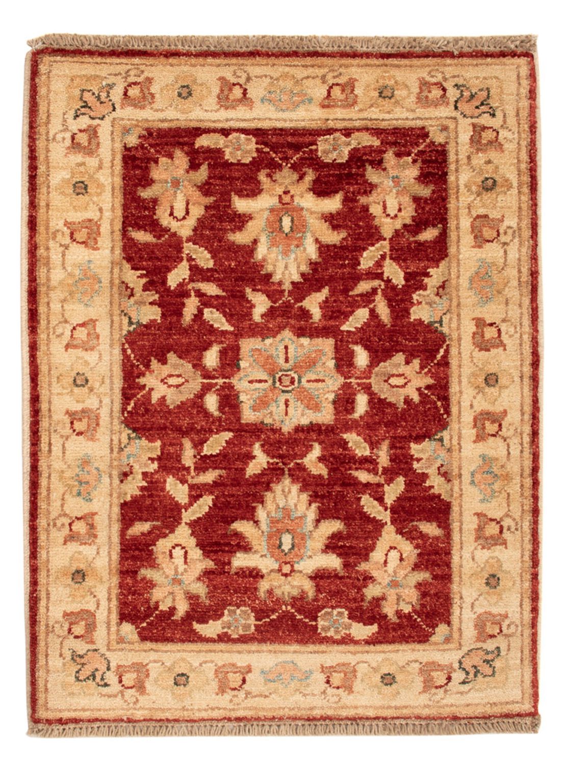 Tapis Ziegler - 69 x 52 cm - rouge bordeaux