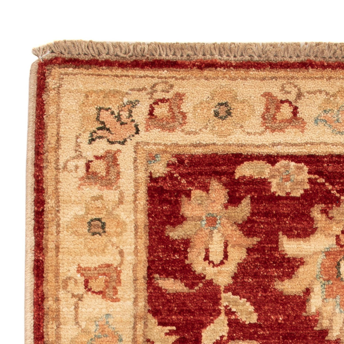 Tapis Ziegler - 69 x 52 cm - rouge bordeaux