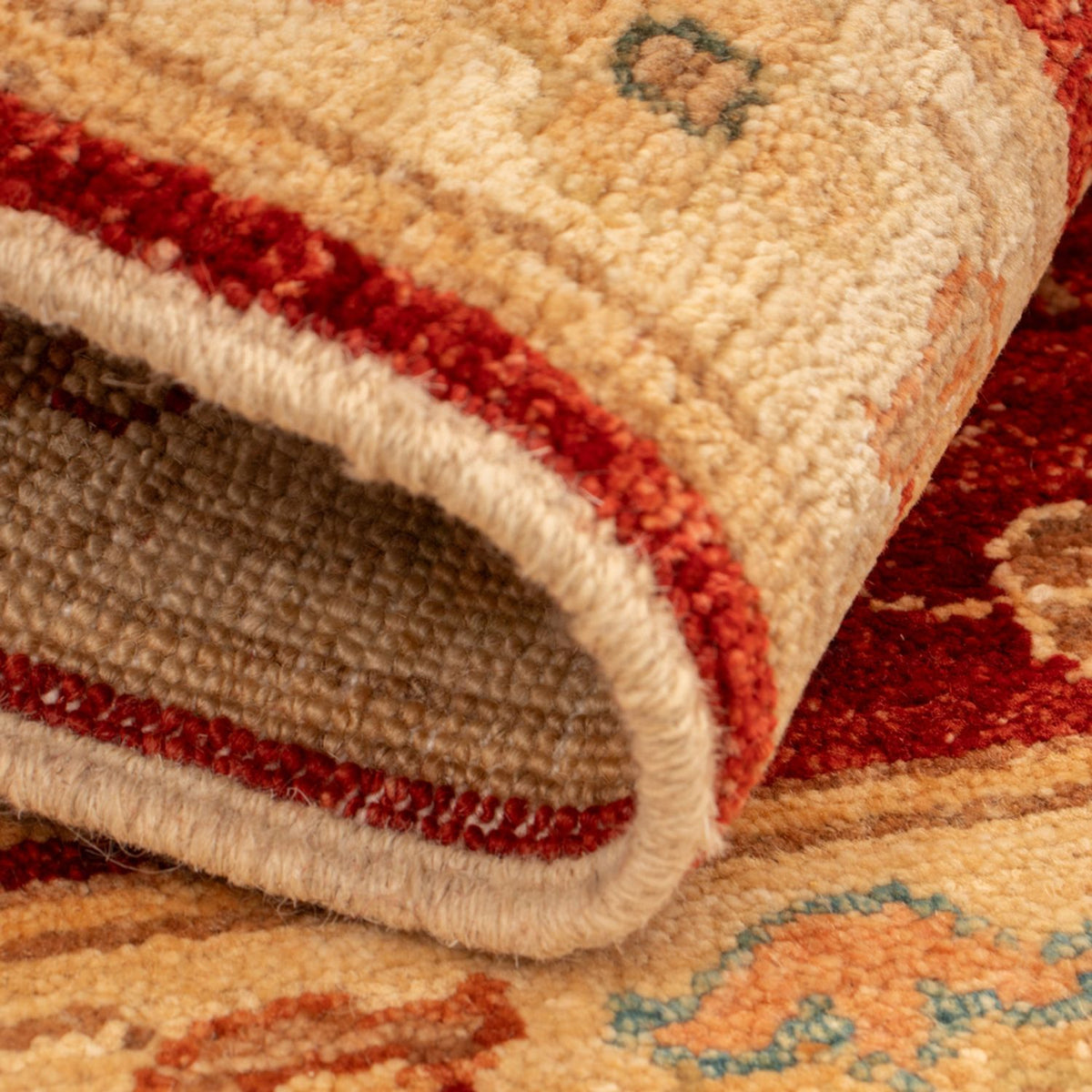 Tapis Ziegler - 69 x 52 cm - rouge bordeaux