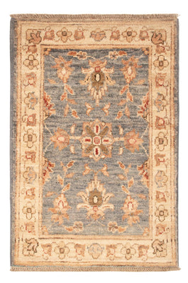 Tapis Ziegler - 80 x 50 cm - bleu pétrole
