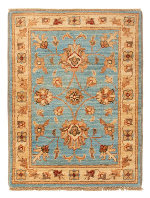 Tapis Ziegler - 66 x 50 cm - bleu