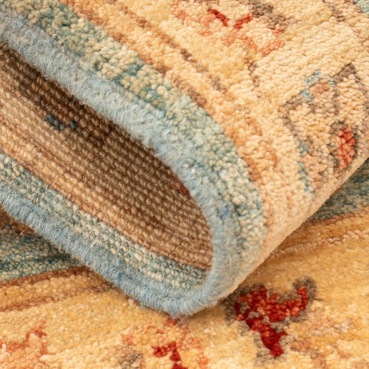 Tapis Ziegler - 72 x 53 cm - bleu clair