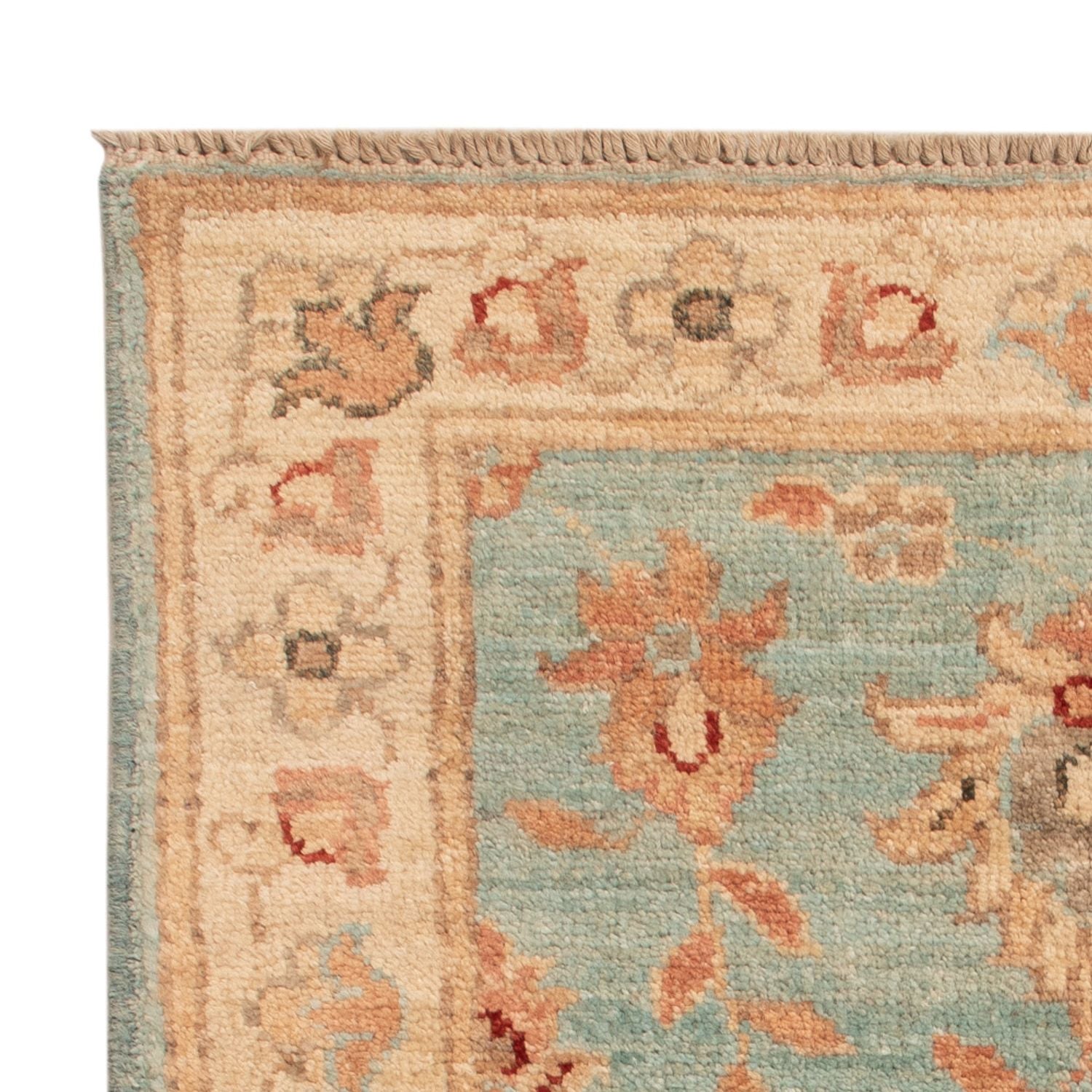 Tapis Ziegler - 74 x 57 cm - bleu clair